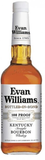 Bourbon Evan williams White Label - Marque Evan Williams