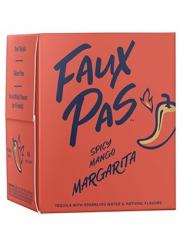 Faux Pas Spicy Mango Margarita (4 pack cans) (4 pack cans)