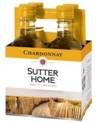 Sutter Home Chardonnay NV (4 pack 187ml) (4 pack 187ml)